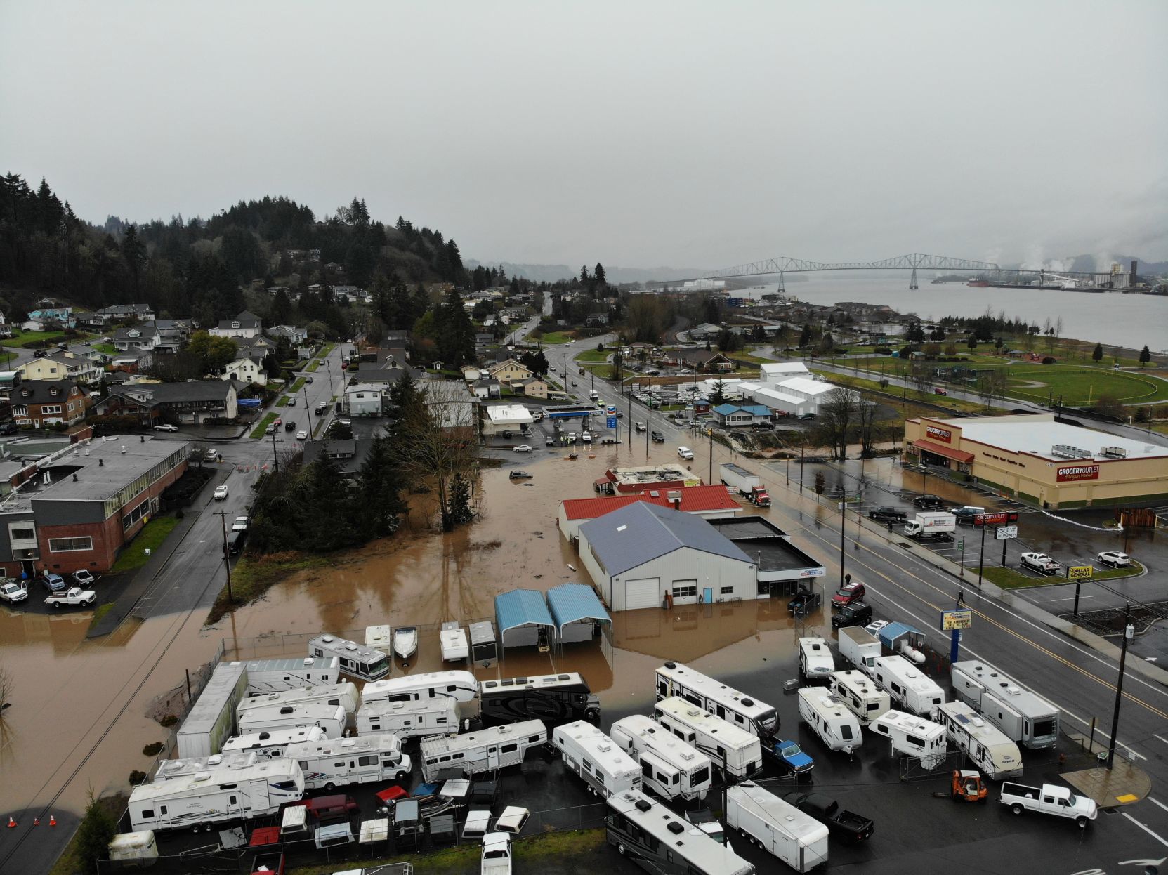 Rainier flooding